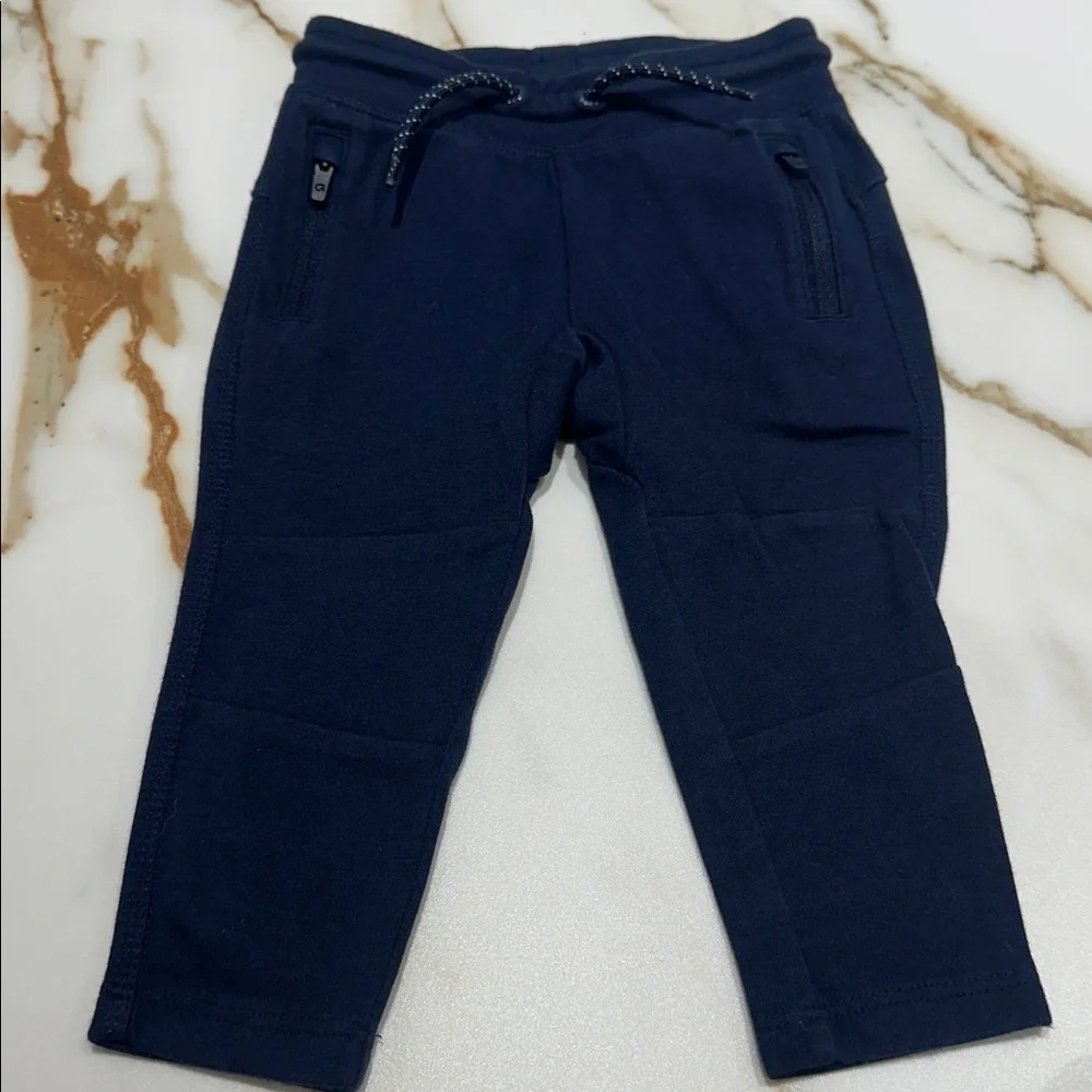GAP Kids Dual Pack Navy and Gray Joggers - Picture 3 of 6